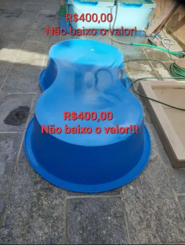 Piscina feijão 500 lt infantil