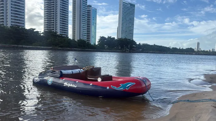Jet boat importado todo em fibra