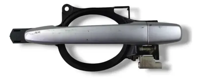 Maçaneta Externa Porta Tras Direita Mitsubishi Lancer 12 15 Prata Dianteira/traseira
