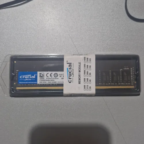 Memoria Ram DDR4 - 8GB 2666. CRUCIAL