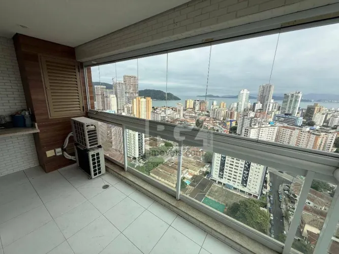 Apartamento com 1 dormitório para alugar, 49 m² por R$ 4.000,00/mês - Ponta da Praia - San