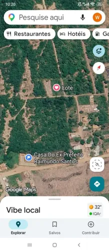 Lote a venda em Currais Piauí 30 × 47
