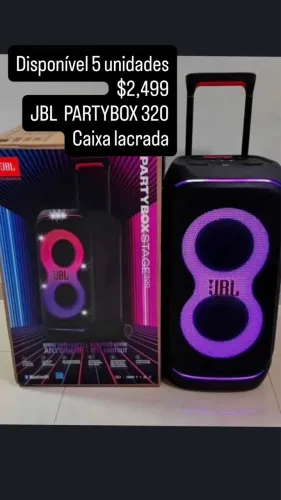 JBL PARTYBOX 320 só hoje promoção $2.300