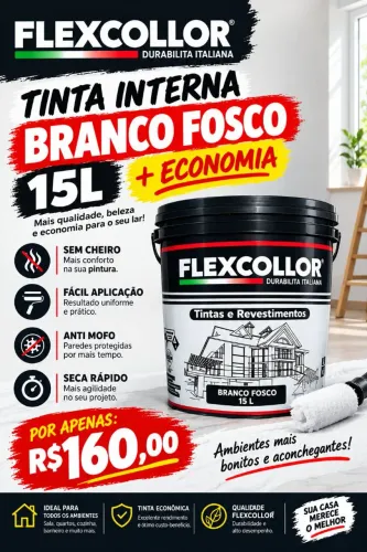 TINTA INTERNA BRANCA 15L