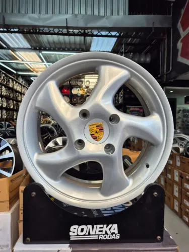 Jogo de rodas PORSCHE NV23 aro 17 - 4x130 - ZERADAS