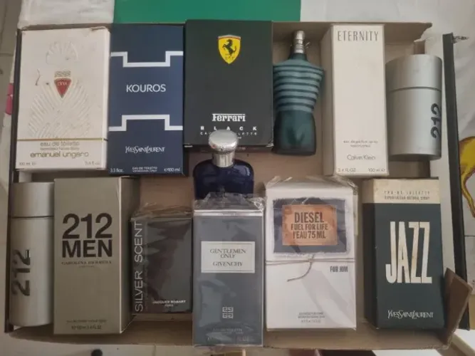 frascos de perfumes importados