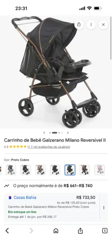 Carrinho de bebê 