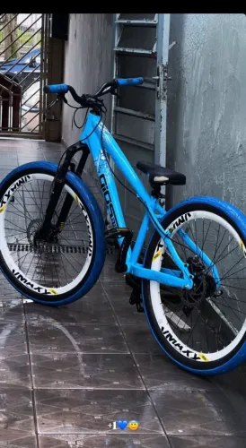 Bicicleta Bike Gios 2026 Azul Bebê Grau
