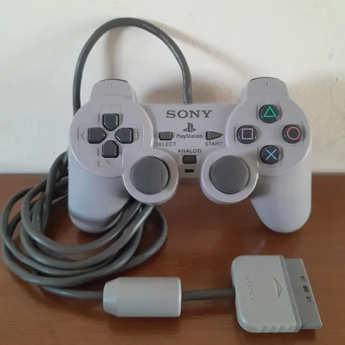 Controle Sony Dualshock Analógico Original Playstation 1 Fat Ps1 Play 1 PsOne