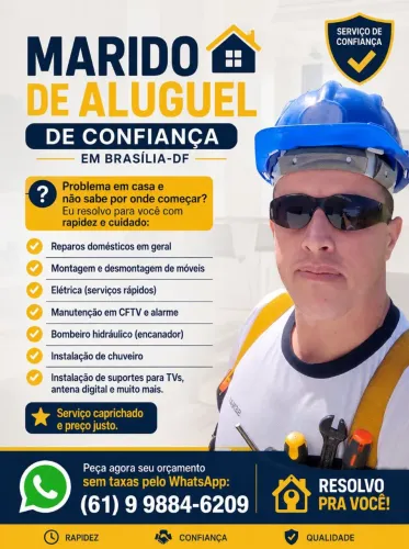 Marido de aluguel disponível