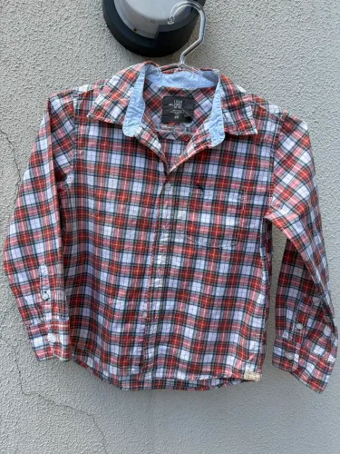 Camisa Xadrez Infantil 7/8 anos