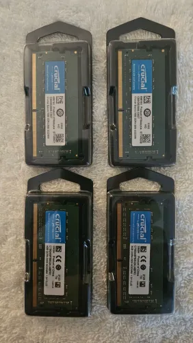 Memória RAM Crucial - 8GB - DDR4 - 2666MHz - Notebook