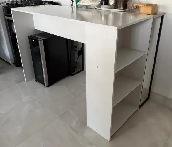 Bancada Ilha Gourmet Mesa Balcão