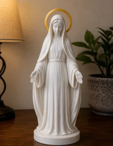 Estátua Nossa Senhora - Virgem Maria - 16cm (modelo 11)
