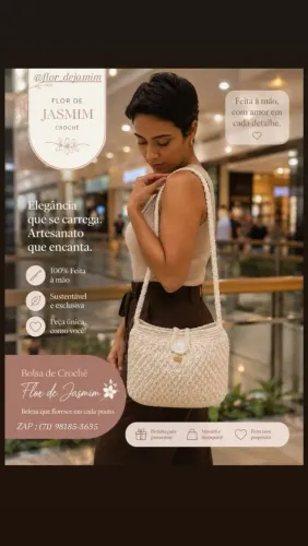 Bolsas de crochê 