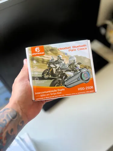 Intercomunicador moto/capacete entrega grátis*