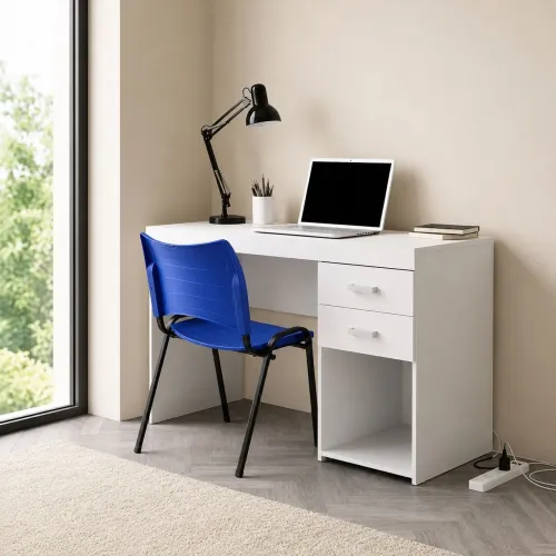 Mesa e cadeira para escritório