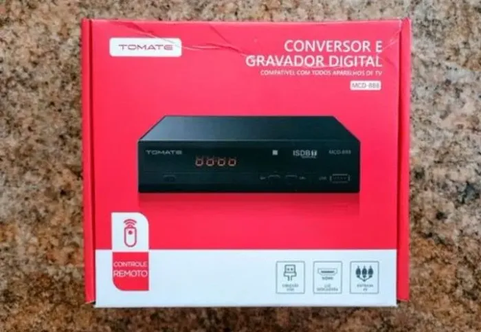 Conversor Digital HD Gravador Tomate Modelo 888 Full Hd