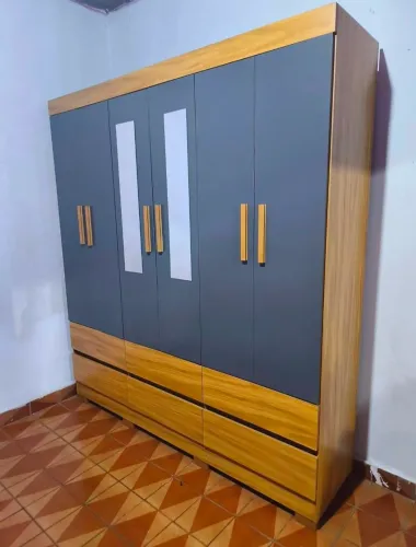 Guarda Roupa Rios Verde Novo Produto Na Caixa/Entrega É Montagem Grátis Loja R L Moveis