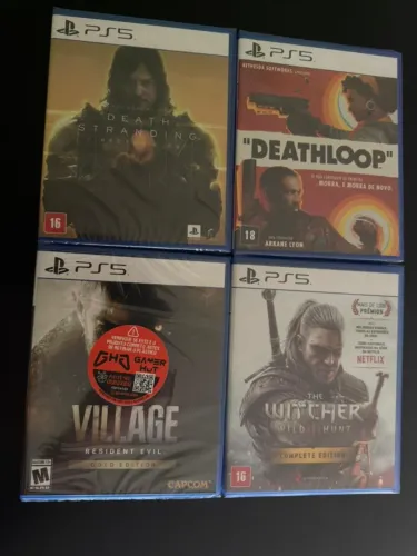 Jogos PS5 LACRADOS (preços individuais na descrição)