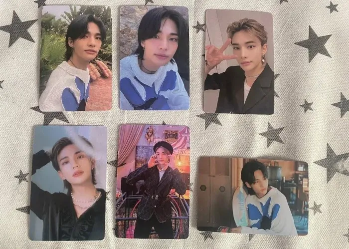 Photocard stray kids hyunjin fanmade 