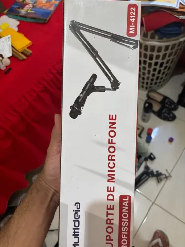 Suporte de microfone de mesa