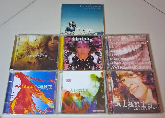 CD Alanis Morisset 7 Discos Original