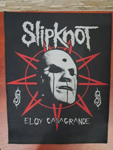 Patch grande para costas Slipknot Eloy Casagrande