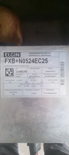 Forçador de ar ELGIN camara fria