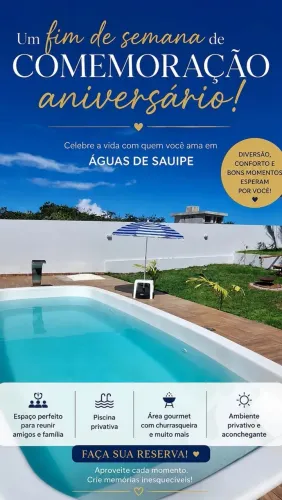 Casa temporada Aguas de Sauipe
