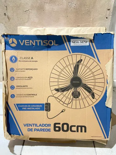 2 Ventiladores Ventisol 60cm 127V