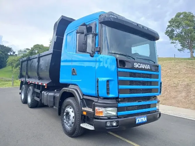 SCANIA R124 GA6X4 MANUAL 2005 CAÇAMBA