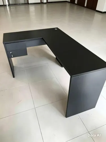 Mesa em L Nova 1.80m x 1.27mx 53cm Prof. x 77cm Alt - Entrego