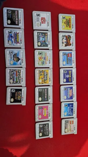 Lote de 19 Jogos - Nintendo 3DS