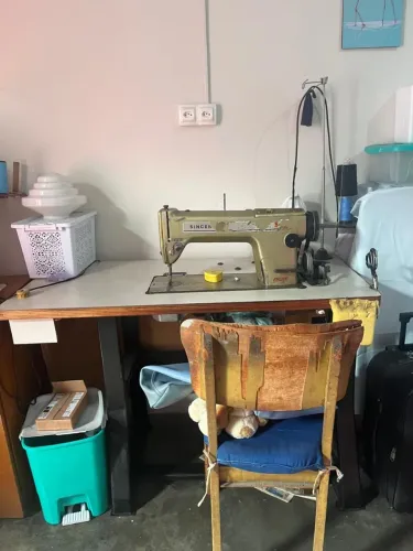 Maquina de costura industrial singer