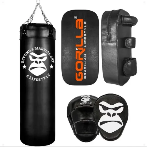 Kit gorilla. Saco de pancadas 1,20 mt + aparadores. Entrega Grátis