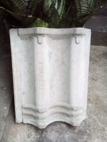 80 Telhas De Concreto Tefort - Ótimo Preço