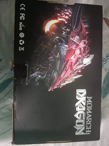 placa de vídeo rx590 com defeito