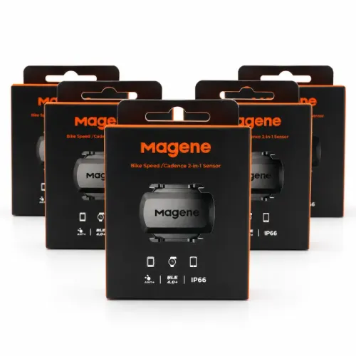 Sensor Magene 2 em 1 Velocidade e Cadência ANT+ Bluetooth IP66