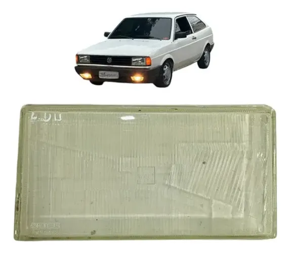 Lente Farol Direito Vw Gol Saveiro Parati Voyage 1987 1990
