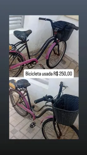 Bicicleta usada R$ 250,00