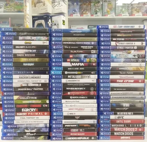Playstation 4 jogos Seminovos disponível loja na batista campos 