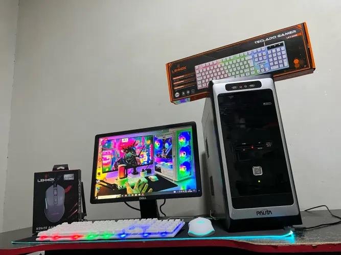 Pc Gamer Completo / i5-4440 / 12GB / SSD 240GB / Monitor Dell 75Hz