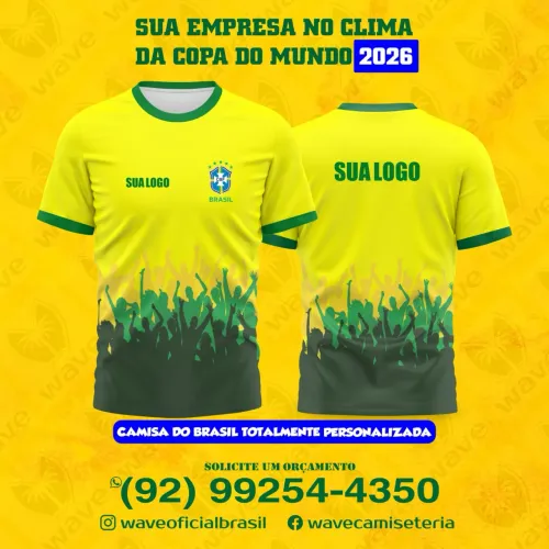 Camisa da copa do mundo 2026
