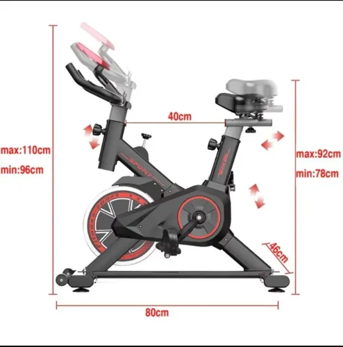 Bicicleta Spinning Ergométrica