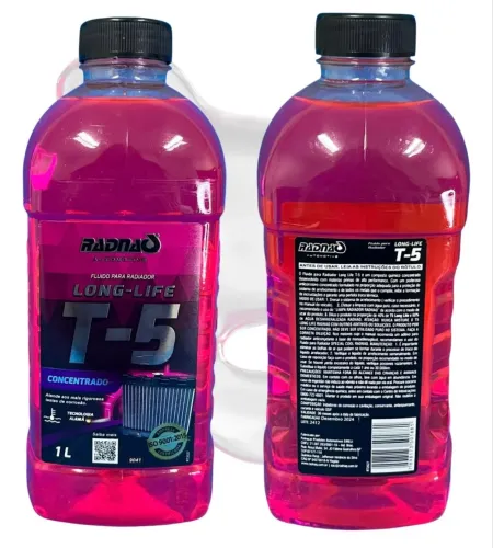 Aditivo Radiador Tropical T-5 Concentrado Rosa 1l