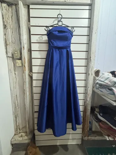 Vestido festa azul