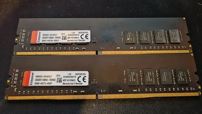 Memória ddr4 Kingston 2666 MHz (2x 16 GB)
