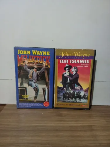 Vhs filme John Wayne McLintock+Río Grande 