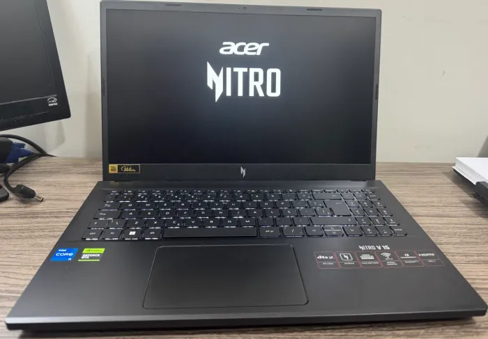 Notebook gamer Acer nitro v15 rtx 3050 COMPLETO COM GARANTIA!